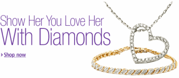 Show her you love her with diamonds